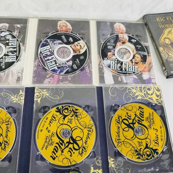 WWE Nature Boy Ric Flair DVD Lot Definitive Collection, Ultimate Col, 4 Horsemen - Picture 5 of 8